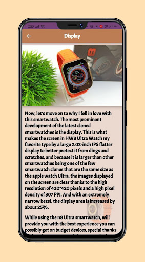 n8 ultra smart watch guide Screen 3