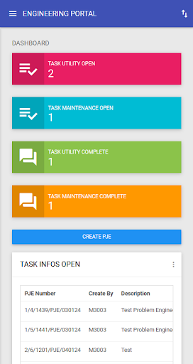 Engineering System MLI Screen 2