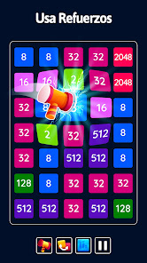 Screenshot 10 2048 Blast: Combina Números android