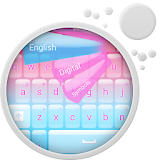 Soft Pink Keyboard icon