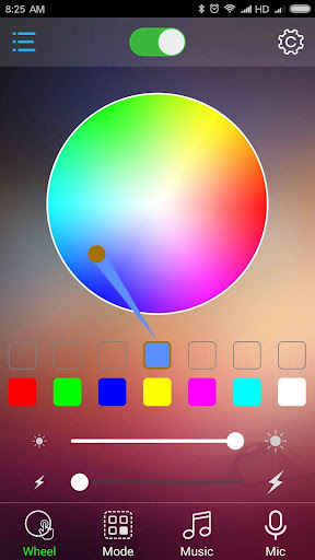 Android application BLEDIM2 screenshort