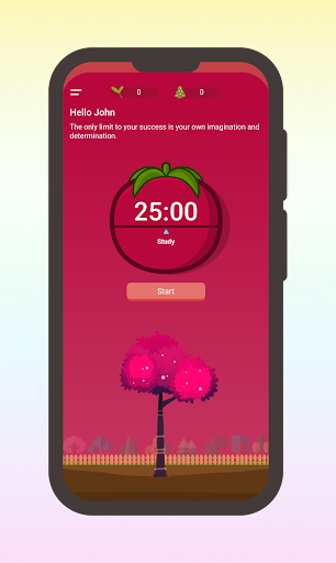 Android application Pomodoro: Study Efficiently screenshort