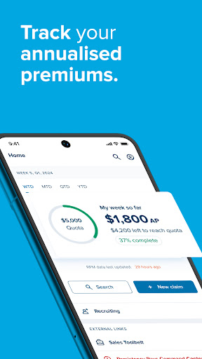 Android application Aflac Agent Hub screenshort