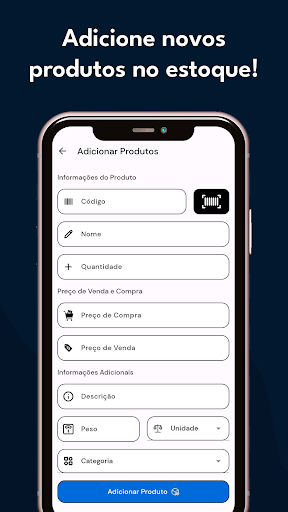 MyStock - Controle de Estoque Screen 2