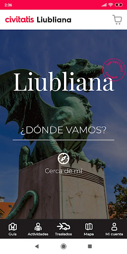 Android application Guía de Liubliana - Civitatis screenshort