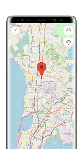 Android application Mumbai Offline Map screenshort