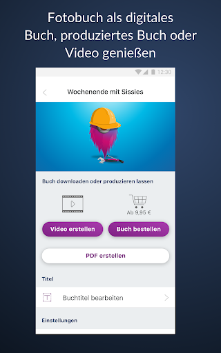 Zottel - Fotobuch Screen 3