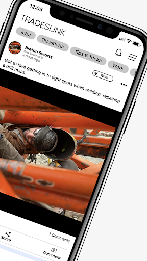 Android application TradesLink screenshort