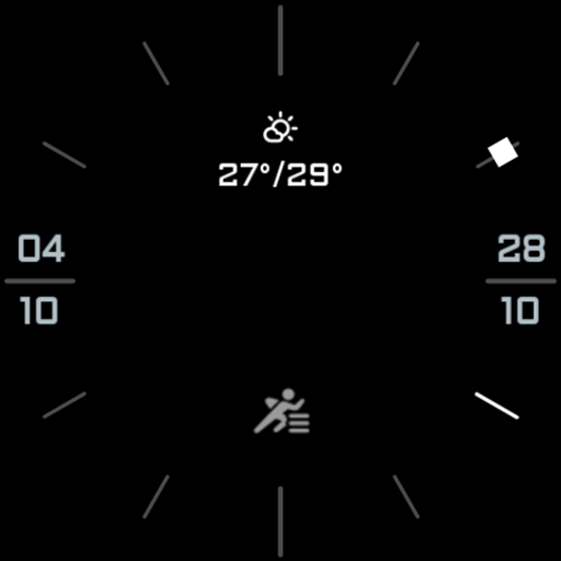 AD mnml - Watch Face screenshot 22