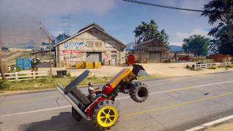Game screenshot MX Wheelie Tractor Grau apk download
