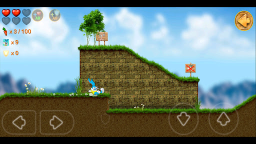 Android application Bunny Jump and Run screenshort