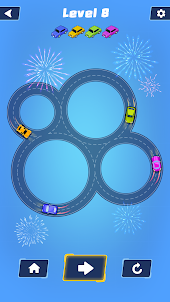 Car puzzle: Traffic loop