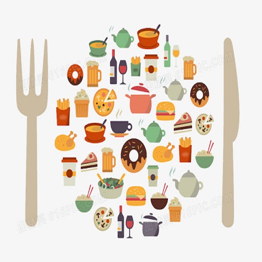 食物抽籤 logo