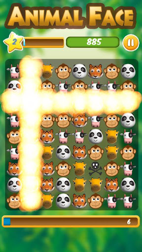 Animal Face in Jungle Screen 3