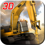 Road Construction Crane Driver icon