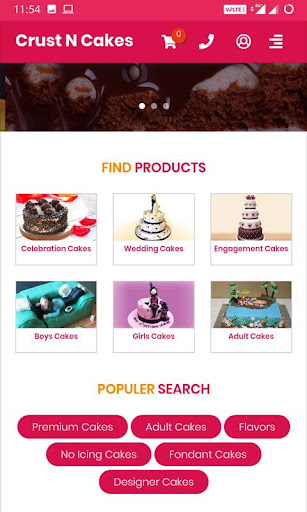 Crust N Cakes Screen 2