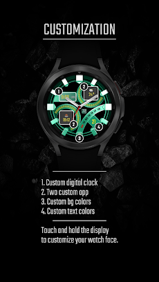 Analog watch face - DADAM44のおすすめ画像2