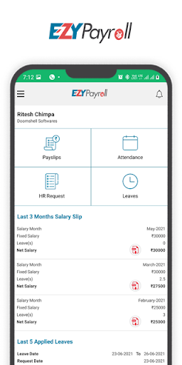 EzypayrolL Screen 3