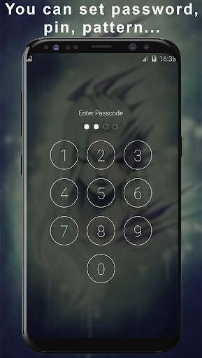 Girl Art Pattern Lock Screen Screen 2