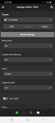 Camera Tools for Heros Screen 3