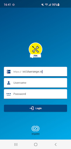 Android application BlueRange FM screenshort