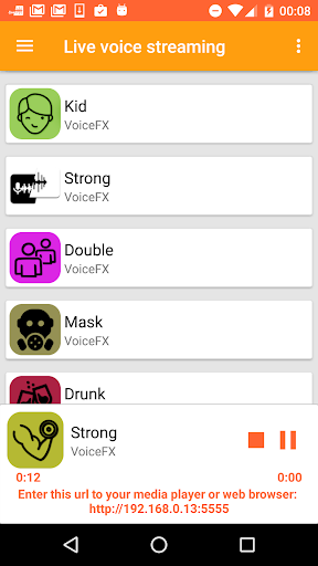 Télécharger Gratuit VoiceFX - Changeur de Voix avec effets audio  APK MOD (Astuce) 6