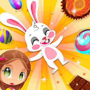 Easter Bunny Egg Games: Candy Match 3 & Dress Up