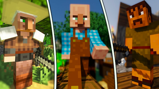 Villagers Mod Minecraft PE