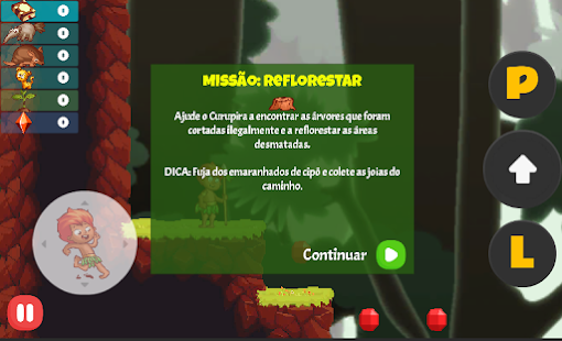 Missão Curupira - Refloreste e liberte os animais(圖6)-速報App