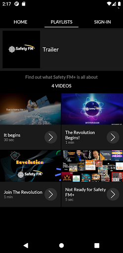 Safety FM+ Screen 2