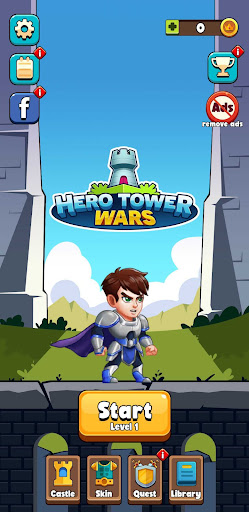Hero Tower Wars - Merge Puzzle APK Premium Pro OBB screenshots 1