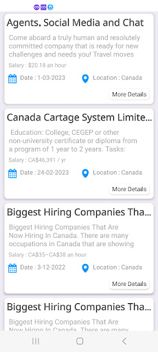 Jobs In Canada