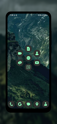 Screenshot of Mountain Meadow Icon Pack
