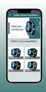 Pebble Cosmos Smart Watch Help