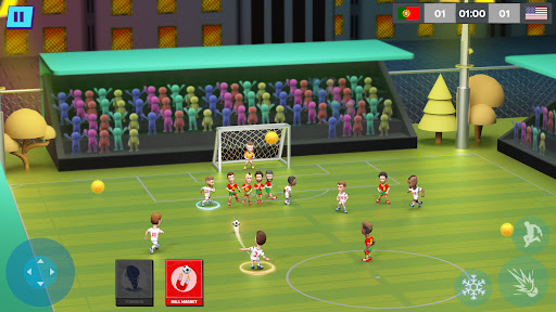 Indoor Futsal: Mobile Soccer Screen 2