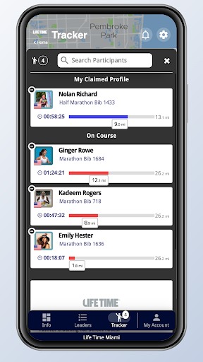 Life Time Events Screen 2