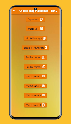 Guess the three letter names Screen 3