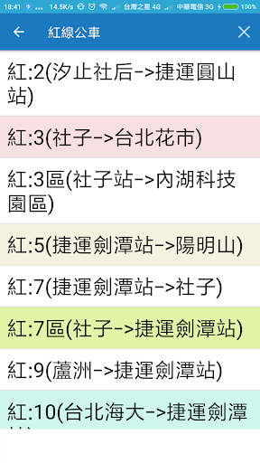 大台北,桃園公車路線簡圖