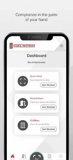 Halspan® Tracker Screen 3