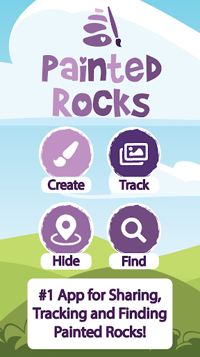Android application Painted Rocks screenshort