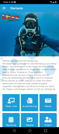 Dive & Drive Screen 2