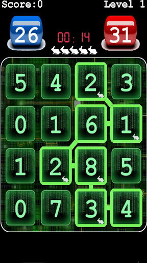 Sum Matrix Numbers Puzzle Screen 2