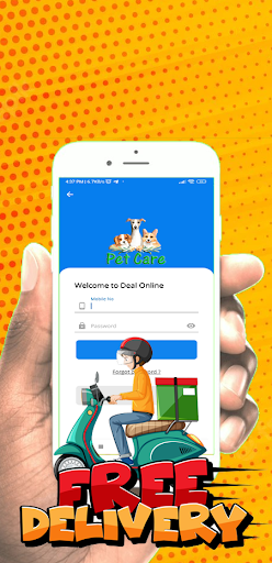 Pet Care - Online Shopping Screen 2
