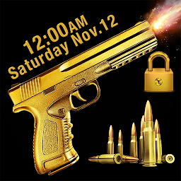 Слика за иконата на Заклучен екран со револвер