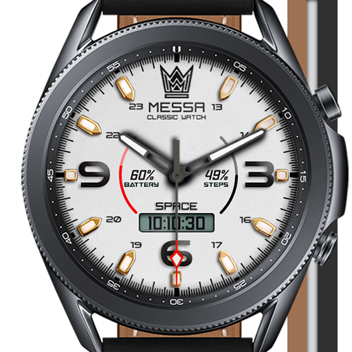 Messa Watch Face LX19 Gold logo