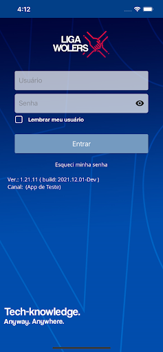 Android application Liga Wolers screenshort