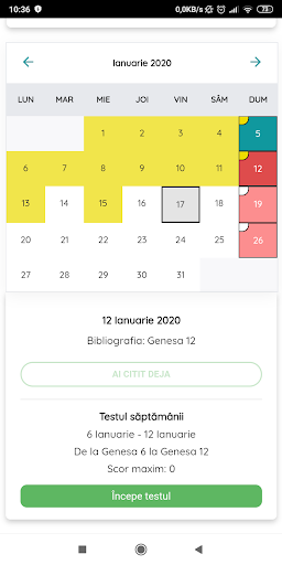 Android application Picurul de miere zilnic screenshort