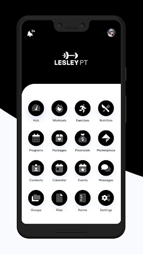 Android application LesleyPT Hub screenshort