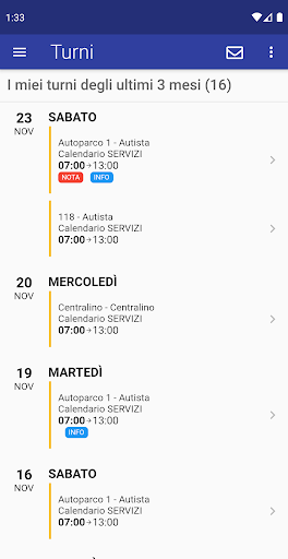 Bernardo app Screen 3