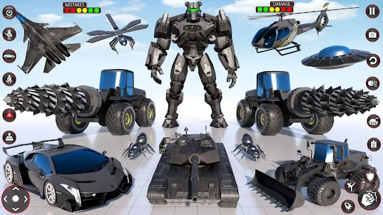Tank Robot Transforming Games